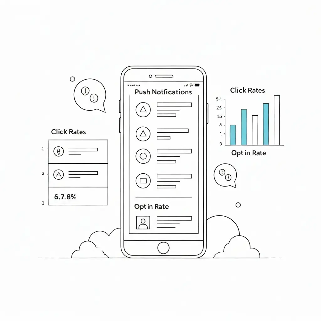 Push Notification Marketing Statistics 2026: Data, Benchmarks, and Trends