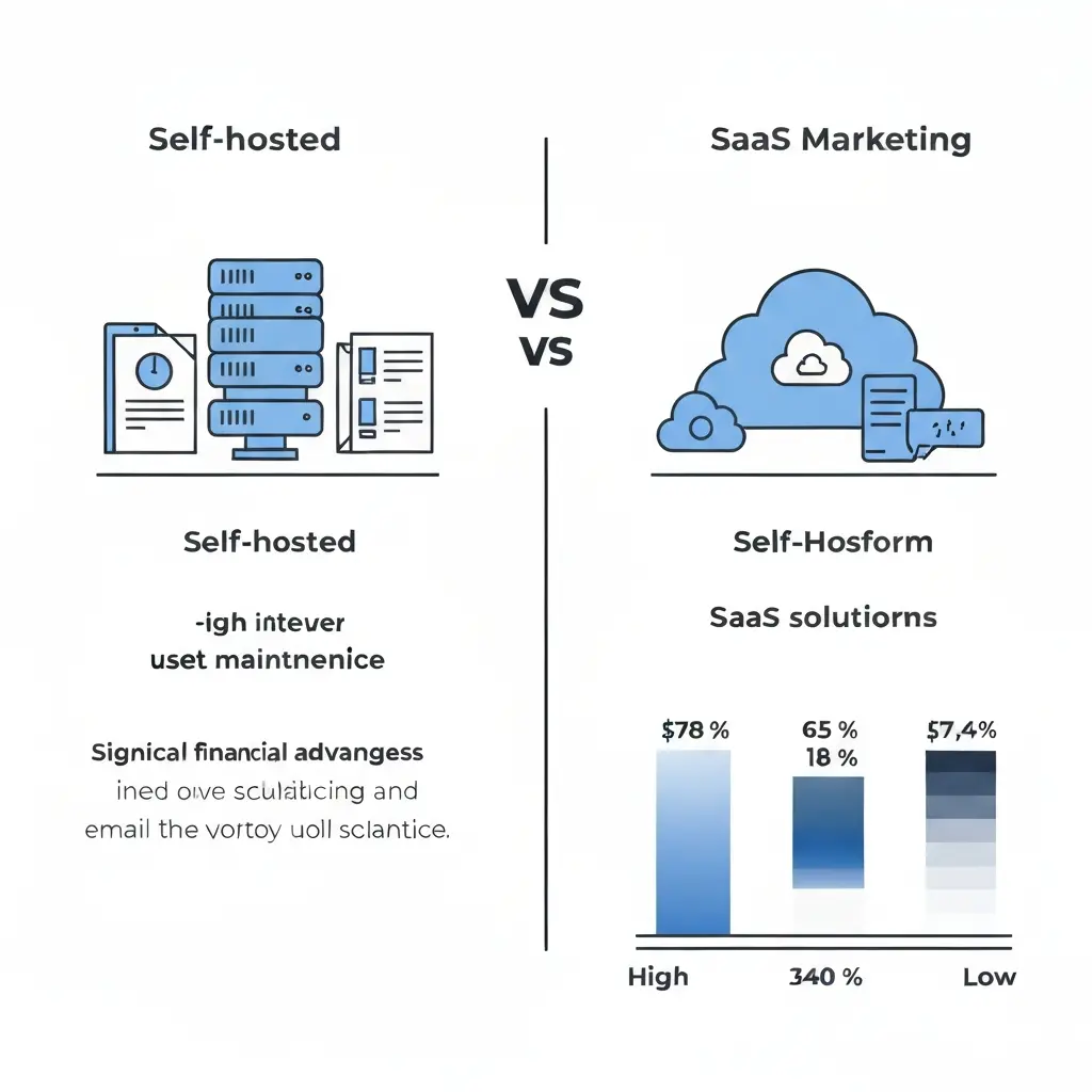 Self-Hosted Email Marketing vs SaaS in 2026: Complete Cost and Feature Analysis