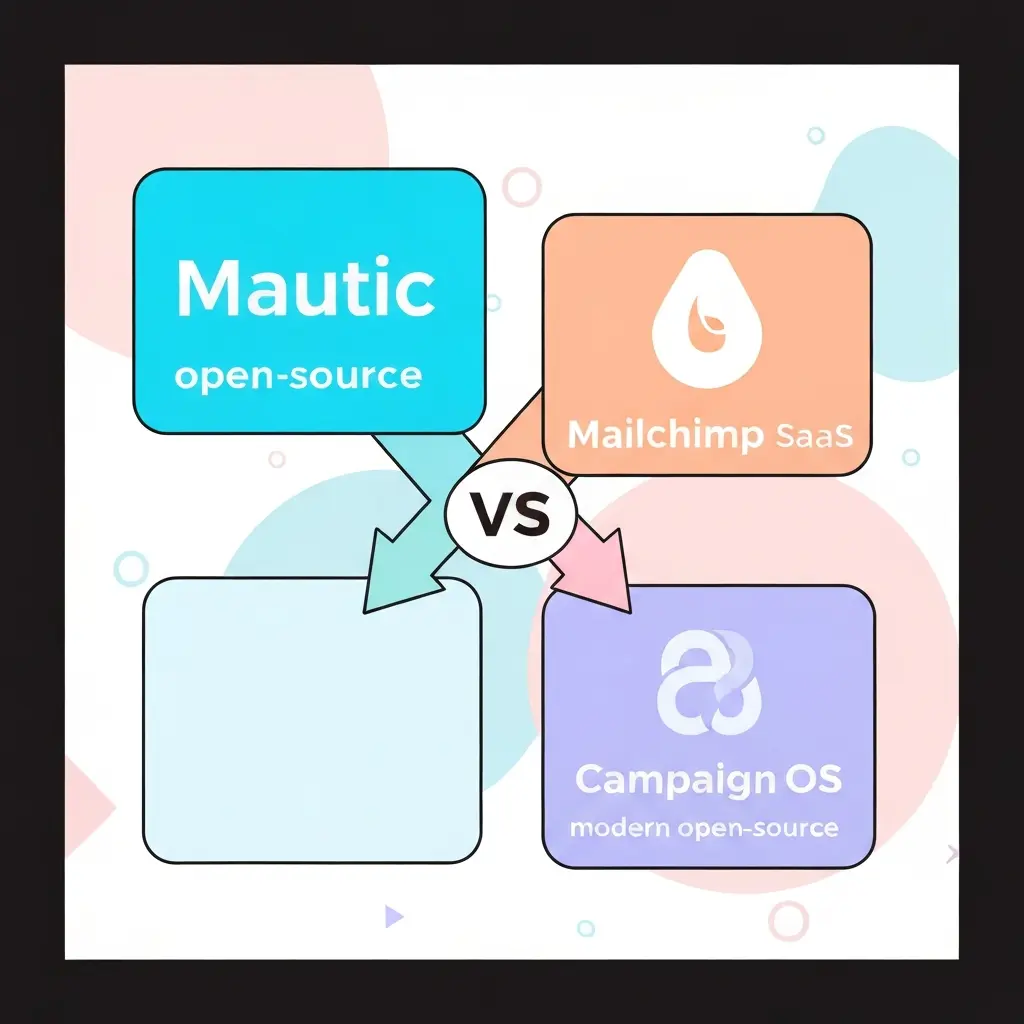 Mautic vs Mailchimp vs CampaignOS: The Definitive 2026 Comparison