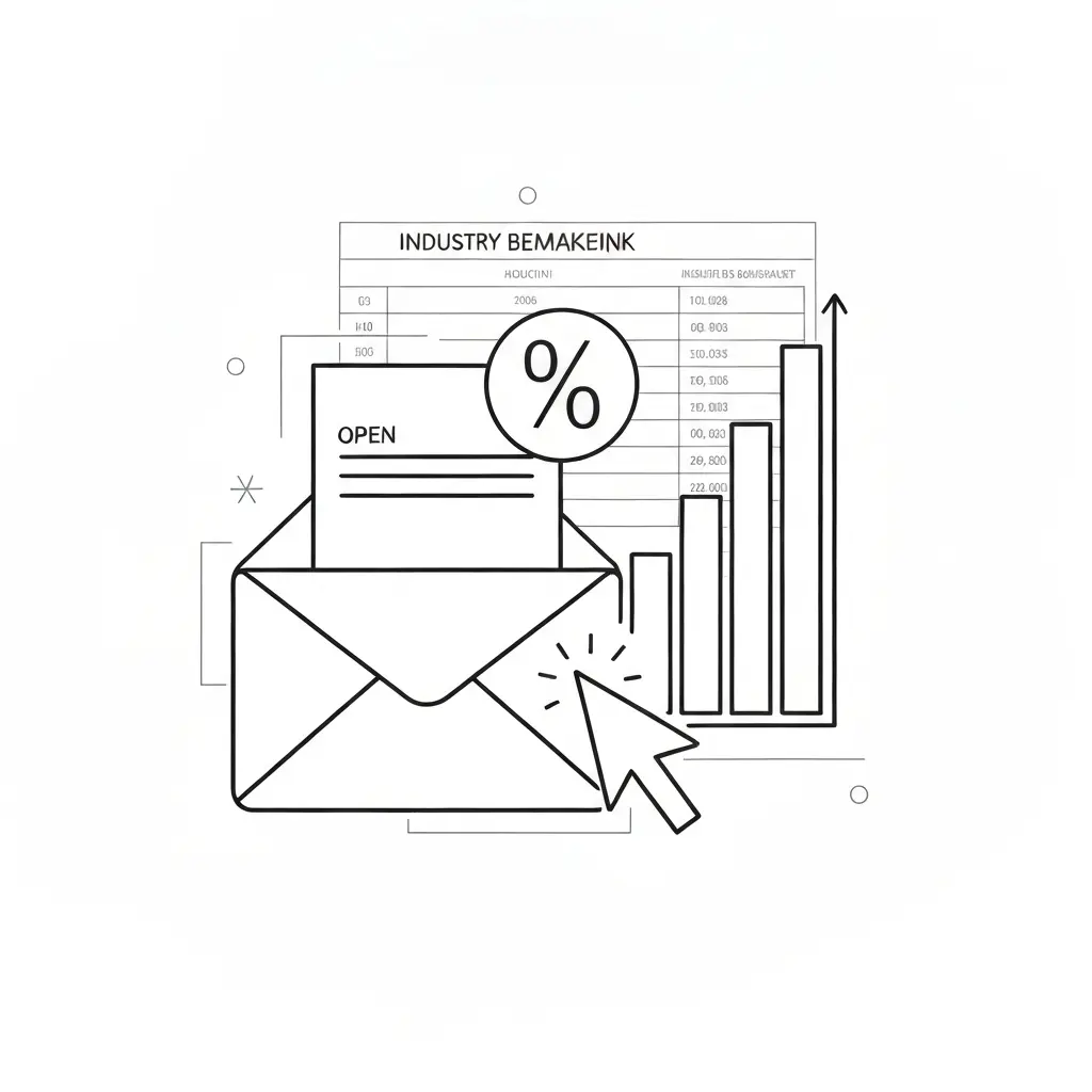 Email Open Rates and Click-Through Rate Benchmarks 2026: Industry Data